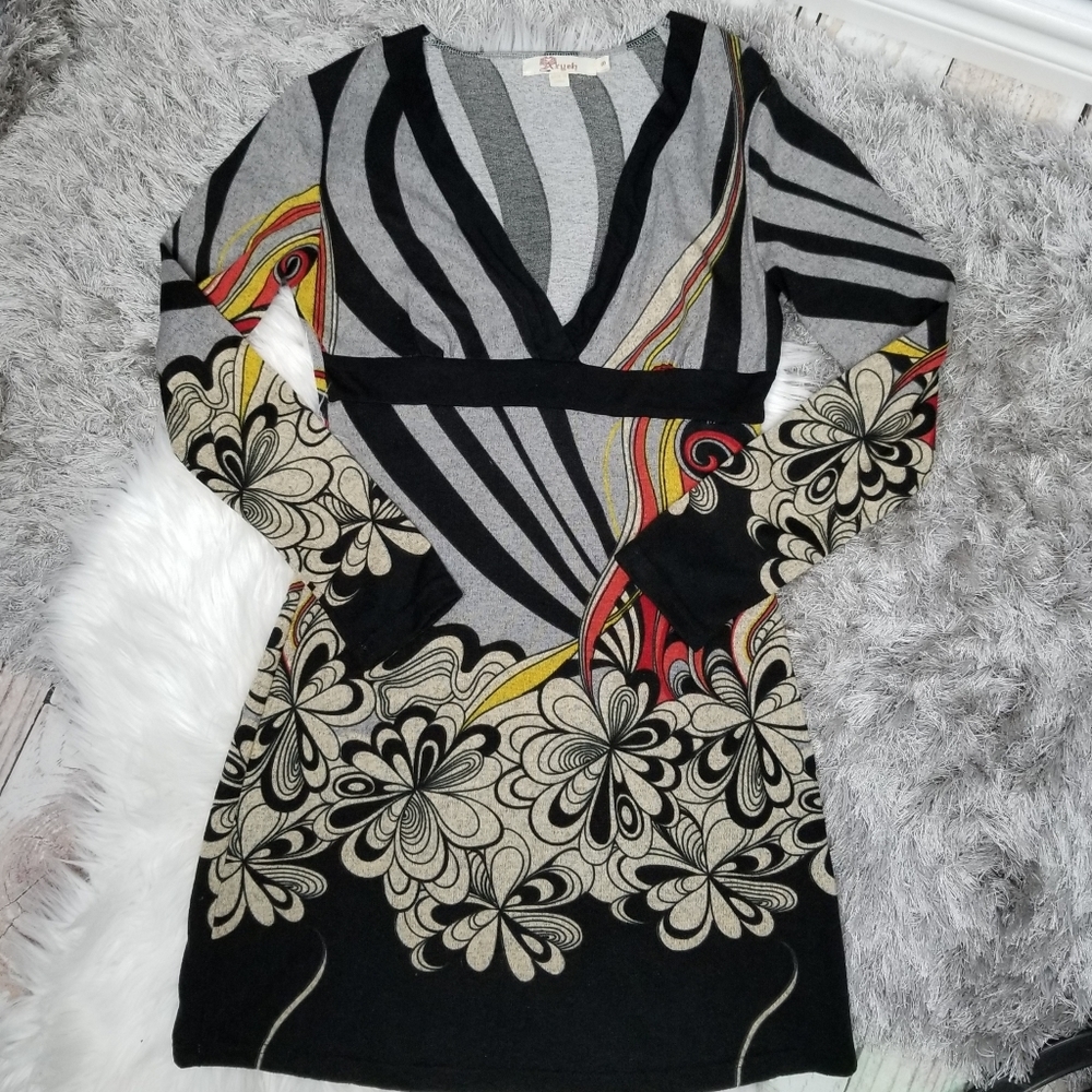 Aryeh Anthropologie Ladies Printed Sweater Dress
